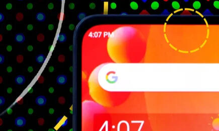 The problem with under-display cameras